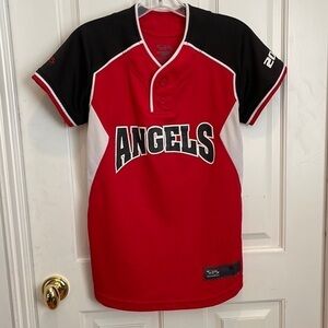 Angels baseball shirt. Peluso